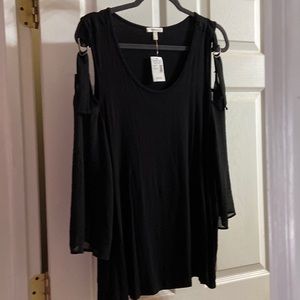 NWT Maurice’s black blouse